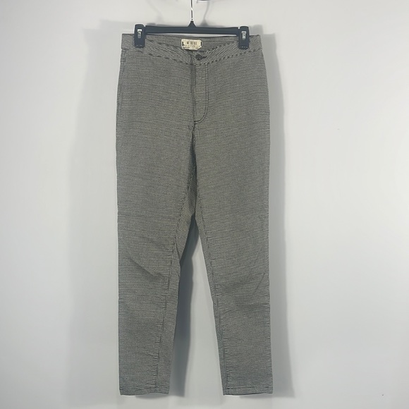 We The Free Pants - We the free, Herringbone pants, Black & White, high waist, Size 29, Stretch